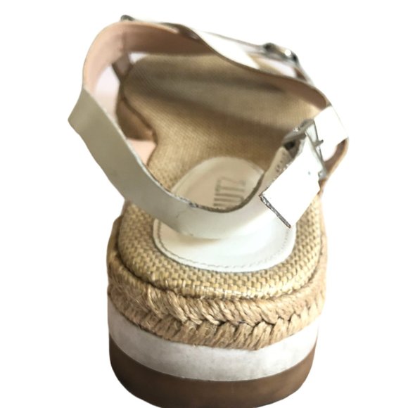 SCHUTZ ESPADRILLES PLATFORM SANDALS SIZE 6B - Picture 6 of 7